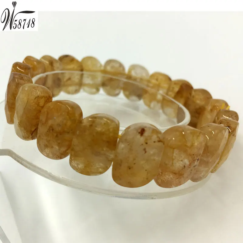 Yellow Crystal G8519 Унакит Flourite авантюрин Кристальный Сердолик Jaspe Howlite растягивающийся художественный растягивающийся браслет 7," WFH510 - Окраска металла: Yellow Crystal G8519