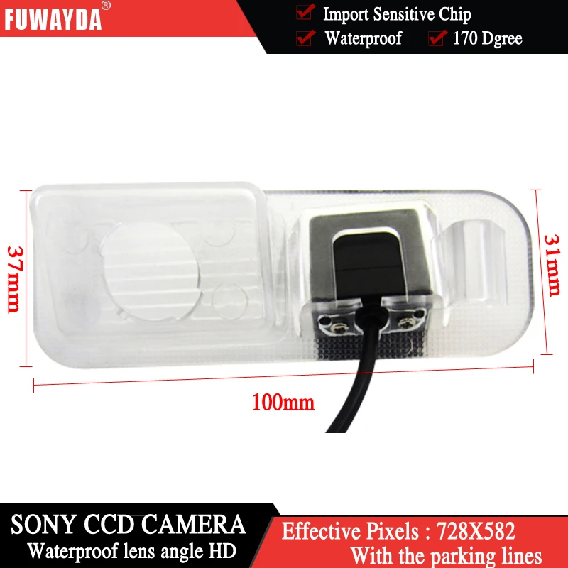 FUWAYDA Автомобильная камера заднего вида с CCD-чипом DVD GPS высокое качество для Kia K2 RIO