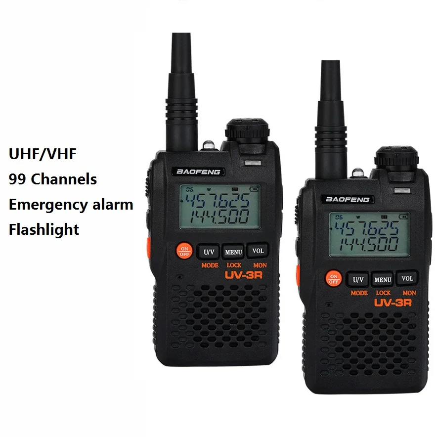 2 шт. портативная мини рация UHF VHF|Рации| |