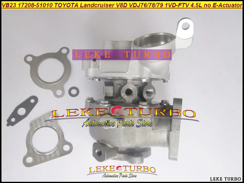 Турбокомпрессор без электронного привода VB23 VB37 17208-51011 17208-51010 для TOYOTA Land Cruiser V8 D VDJ76 VDJ78 VDJ79 1VD-FTV 4.5L (art.: 3920d7ca4f87f) - 3920d7ca4f87f