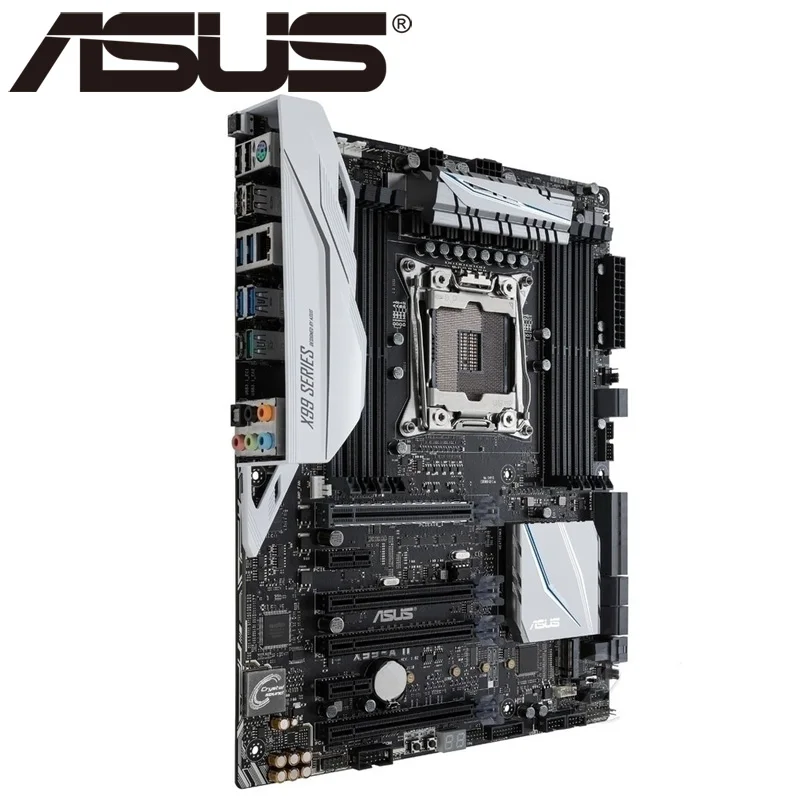 Asus X99 A II настольная материнская плата Socket LGA 2011 V3 i7 X DDR4 128G ATX UEFI BIOS оригинальная