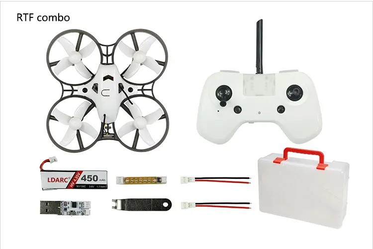 Миниатюрный гоночный Дрон LDARC Tiny R7 75 мм PNP Combo RTF / Basic Adavnce 2 4G Радиоуправляемый