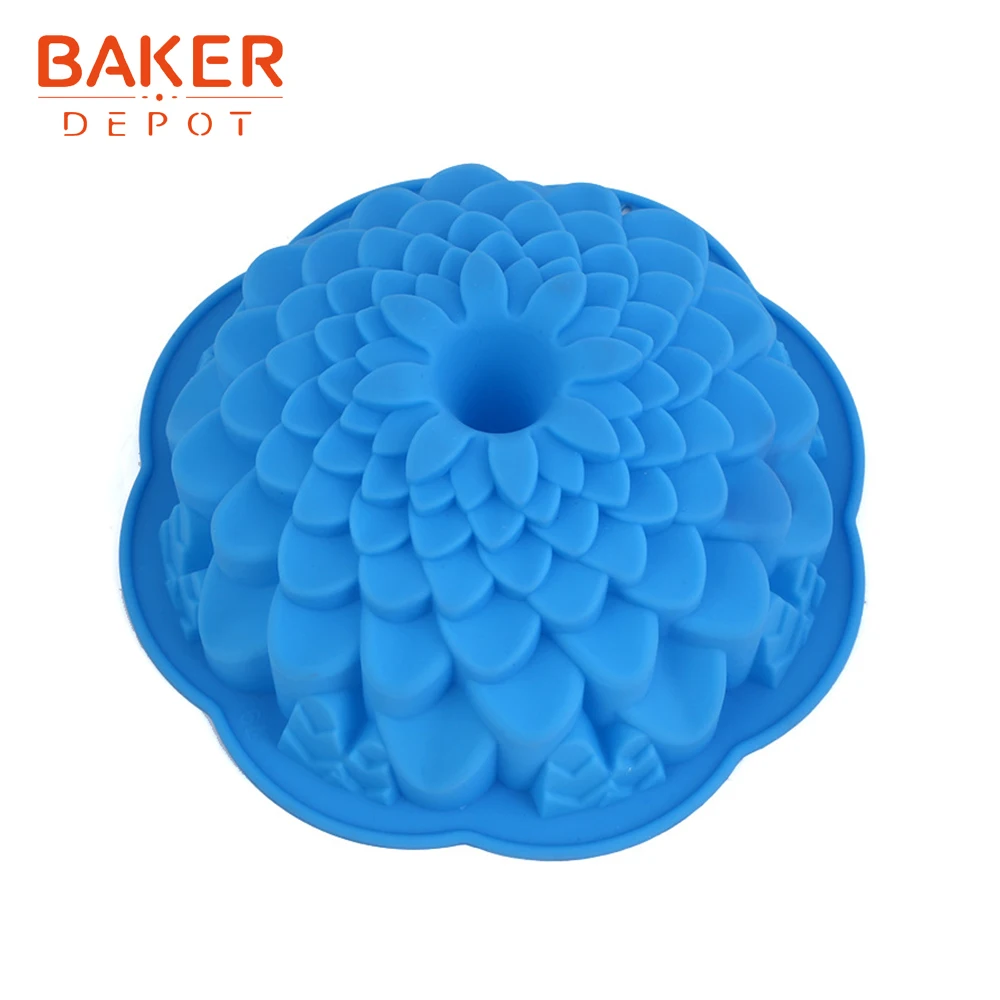 BAKER DEPOT силиконовая форма для большого торта Кондитерская подсолнуха выпечки