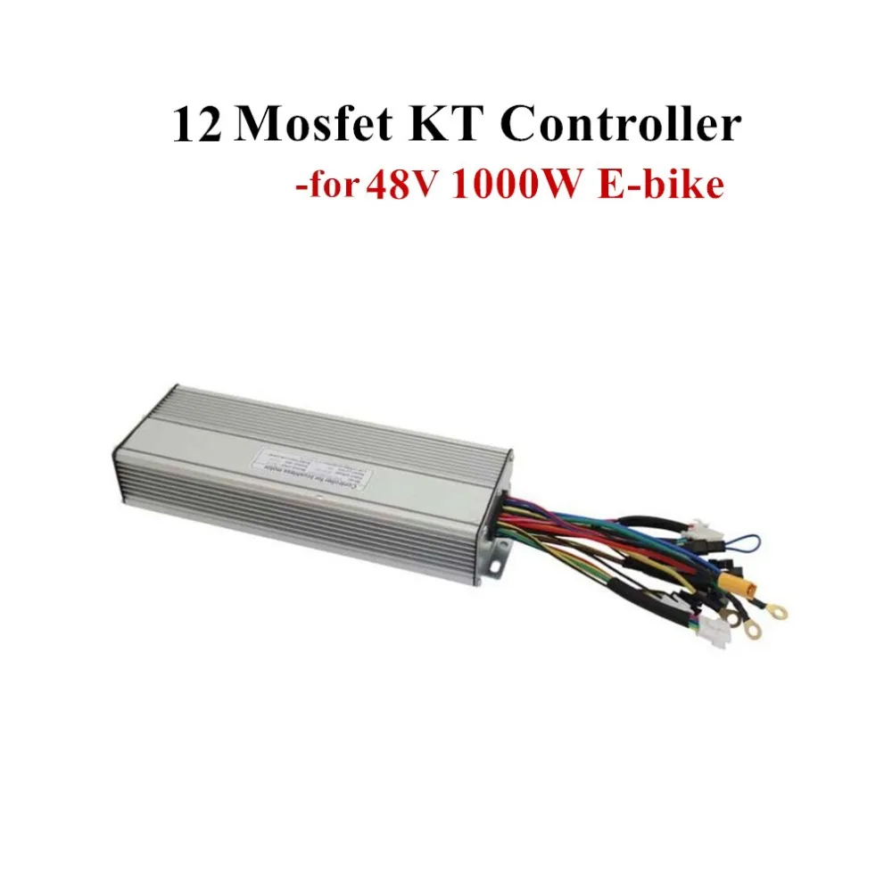12 Mosfet контроллер KT для 48 в 1000 Вт электрический велосипед бесщеточный