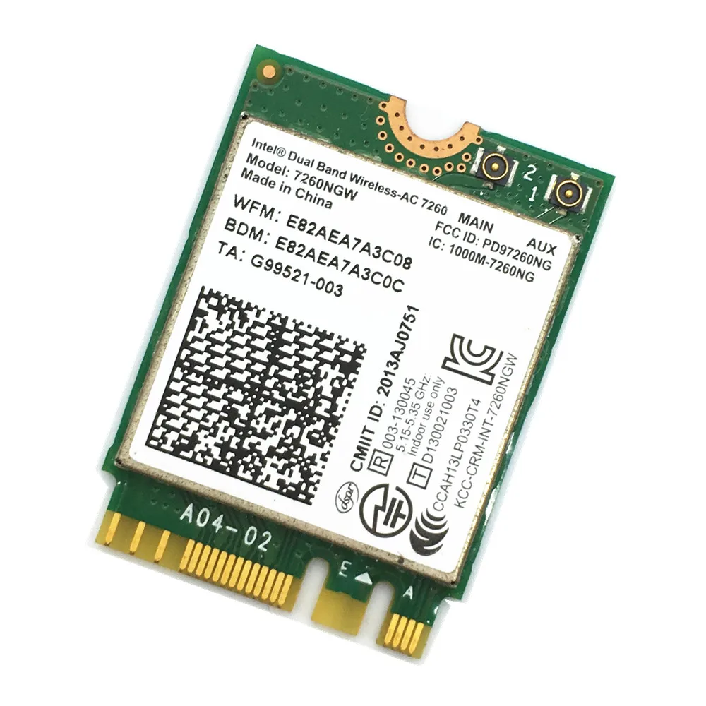 Intel dual band wireless-ac 7260 подключаем. Bluetooth+wi-fi адаптер intel 8265ngw. Intel dual band wireless-ac 8265 принципиальная схема. Dual band wireless-ac 7260. Bluetooth+wi-fi адаптер intel 7260ngw.