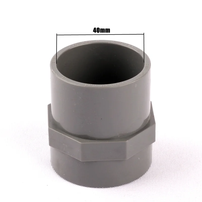 1pcs NuoNuoWell 1 1/4&quot-40mm Female Thread Connector Garden Micro Drip Irrigation Watering System Fittings Hose Parts | Дом и сад