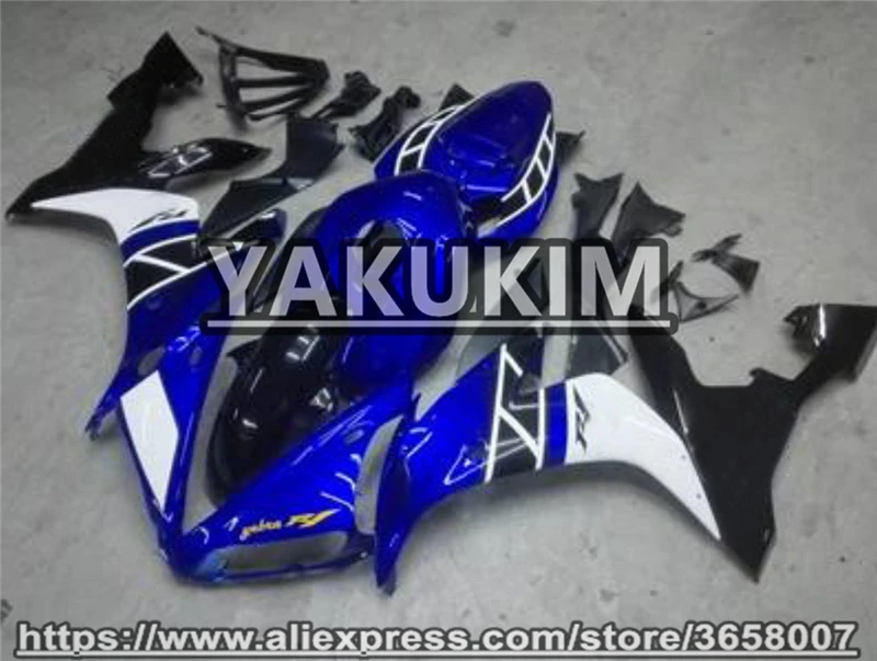 Якуким ABS Инжекционный обтекатель наборы для YAMAHA YZF R1 04-06 год 2004 2005 2006 YZFR1 YZF1000 04 05 06