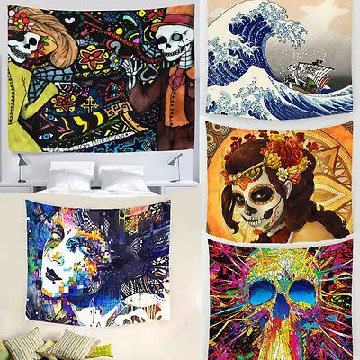 Горячее предложение в виде индийской мандалы гобелен хиппи домашний