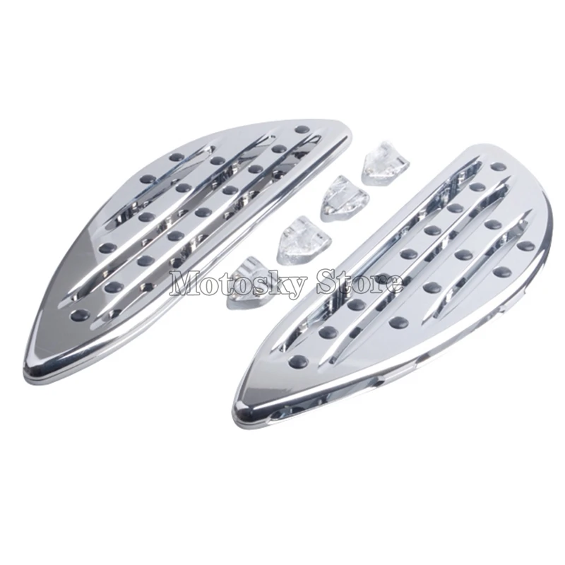 Подножка мотоцикла CNC Cut Driver Floorboards педаль подножки для Harley Touring Softail FLHT Dyna FLSTF Road King