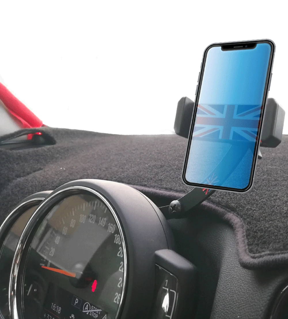 

For MINI Cooper One S F55 F56 F60 R55 R56 R60 Countryman Accessories Car Rotatable Mobile Phone Holder GPS Navigation Bracket