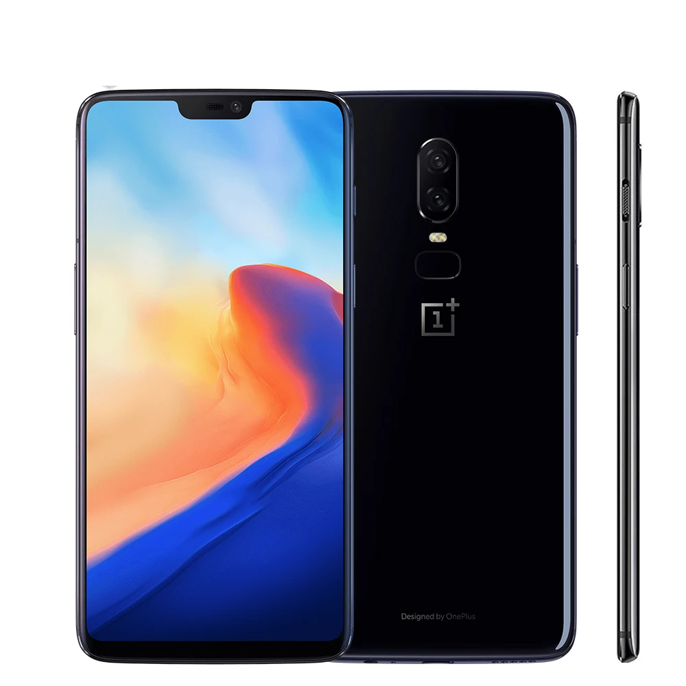OnePlus 6 ГБ/8 ГБ Оперативная память 64/128 Встроенная Snapdragon 845 Octa Core 29 &quotAI двойной Камера