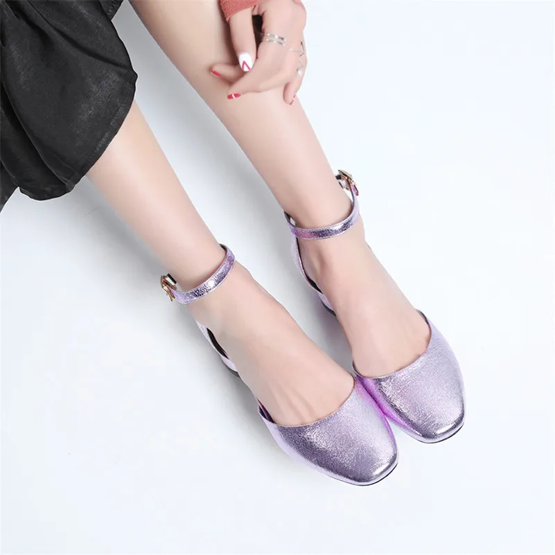 Conasco бренд Для женщин на высоком каблуке женские туфли лодочки квадратный носок