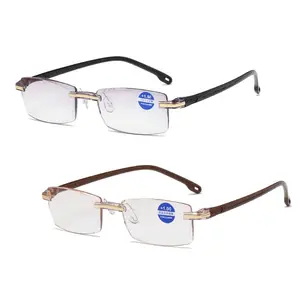 Очки для чтения без оправы + 1,0 до + 4,0, унисекс