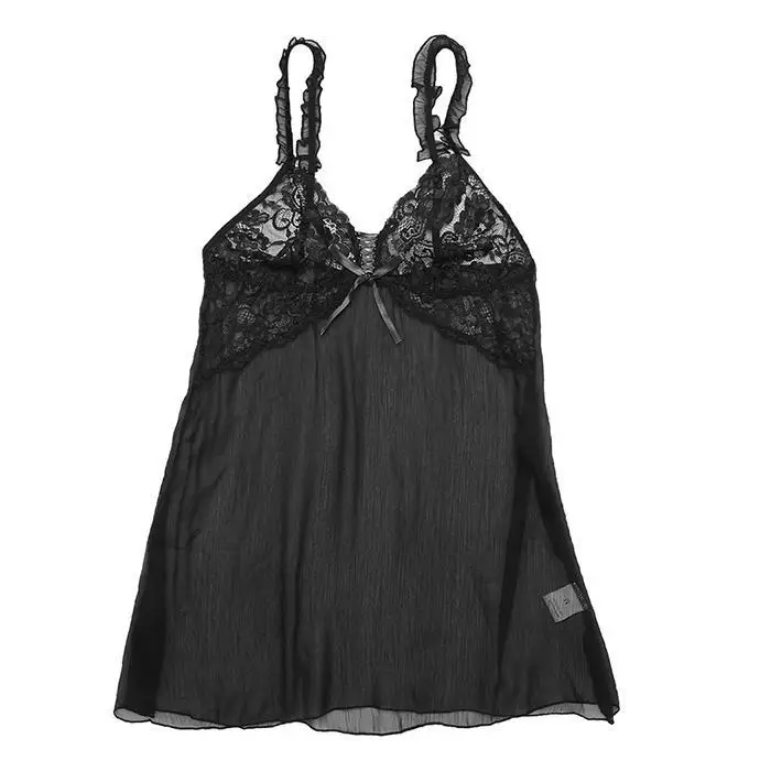 Avidlove Babydoll сексуальная одежда для сна Нижнее белье Горячее Эротическое ночное белье для женщин сексуальное кружевное лоскутное платье с v-образным вырезом для куклы ночная рубашка