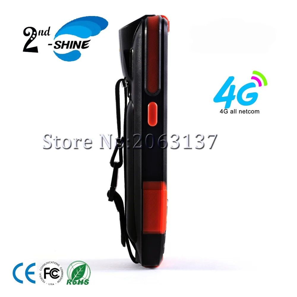 4 0 дюймовый сенсорный экран Android Прочный сканер штрих-кода PDA поддержка 2D USB камера