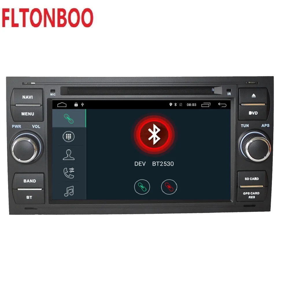 7 "Android 10 автомобильный радиоприемник с навигацией GPS dvd плеер для Ford focus s max bluetooth