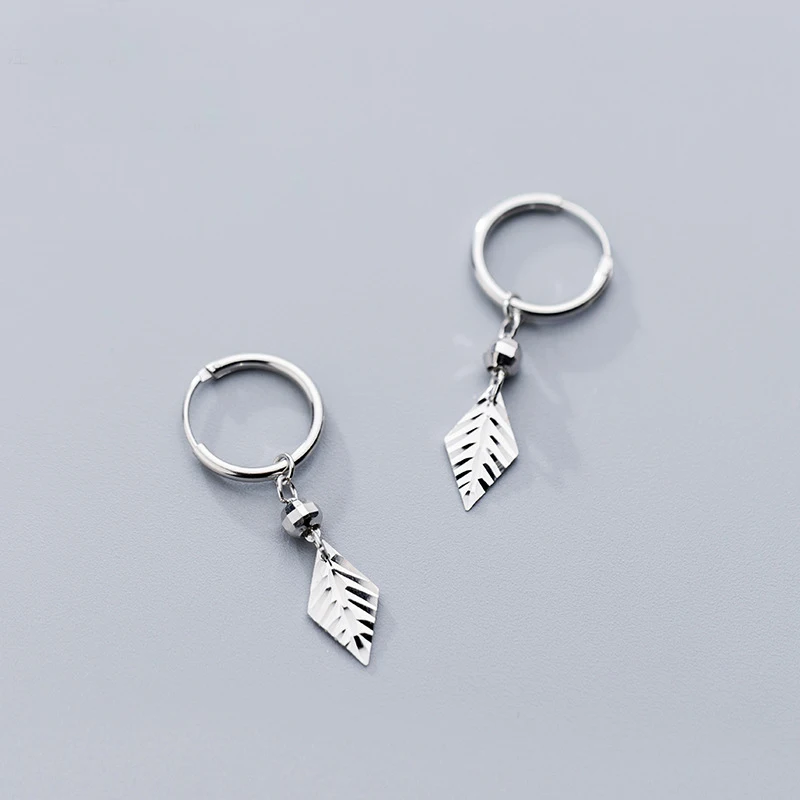 Серьги-кольца Huggie из стерлингового серебра 925 пробы серьги-кольца с подвесом |
