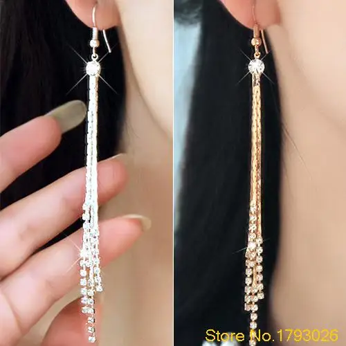 Для женщин со стразами для свадебной вечеринки карабином линейный тонкий