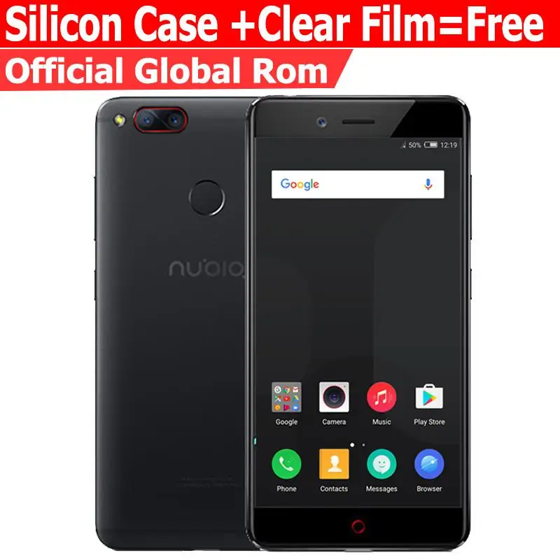 Глобальная прошивка Nubia Z17 mini 4G 64 ГБ аппарат не привязан к оператору сотовой связи