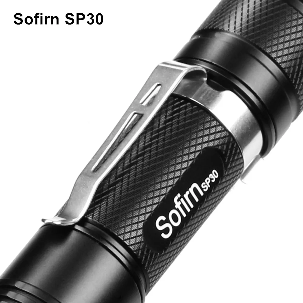 Sofirn SP30 тактический фонарь светодиодный Cree XPL 1000LM Мощный светодиодный фонарь высокой мощности светодиодный 18650 фонарь 6 режимов охоты
