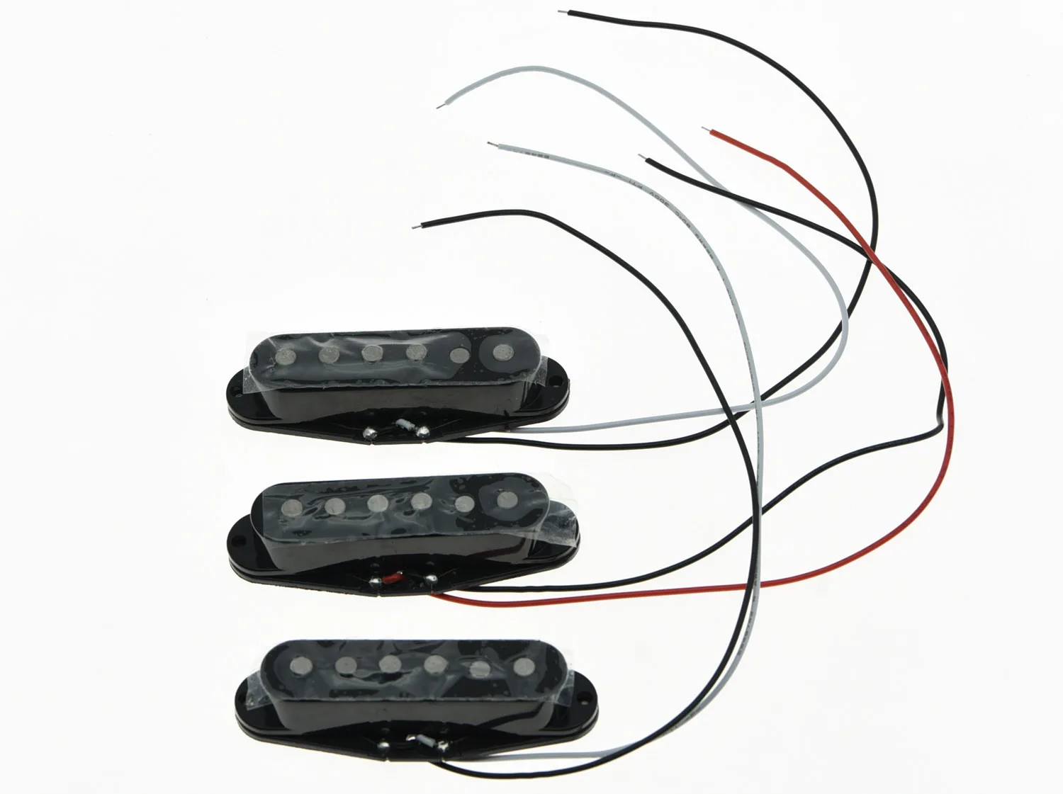 KAISH 3x Черный Alnico 5 одинарные катушки пикапы ST Strat SSS набор пикапов|pickup set|single coil