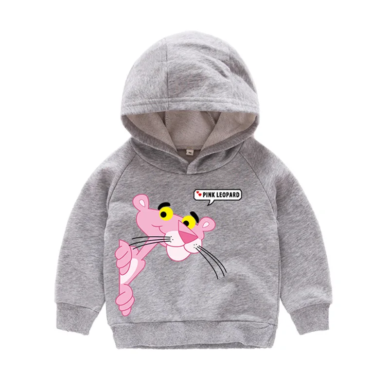 Детская толстовка для девочек детские толстовки с капюшоном Розовая пантера От 3