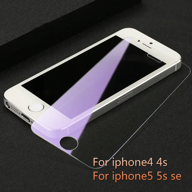 2.5D Защитная пленка для экрана с закругленными краями iPhone 5|Защитные стёкла и