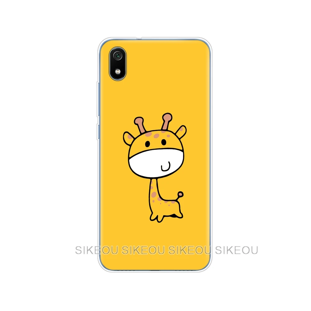 Силиконовый чехол для xiaomi redmi 7a, чехол s, полная защита, мягкая задняя крышка из ТПУ для redmi 7 a, бампер hongmi 7a, чехол для телефона - Color: 34599