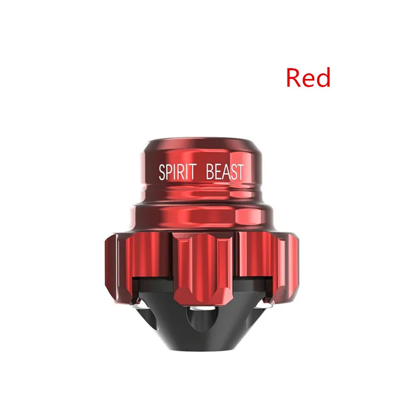 Red SPIRIT BEAST мотоциклетный алюминиевый сплав передний амортизирующий анти-осенний чехол мото Модификация аксессуары 3 цвета - Цвет: Red