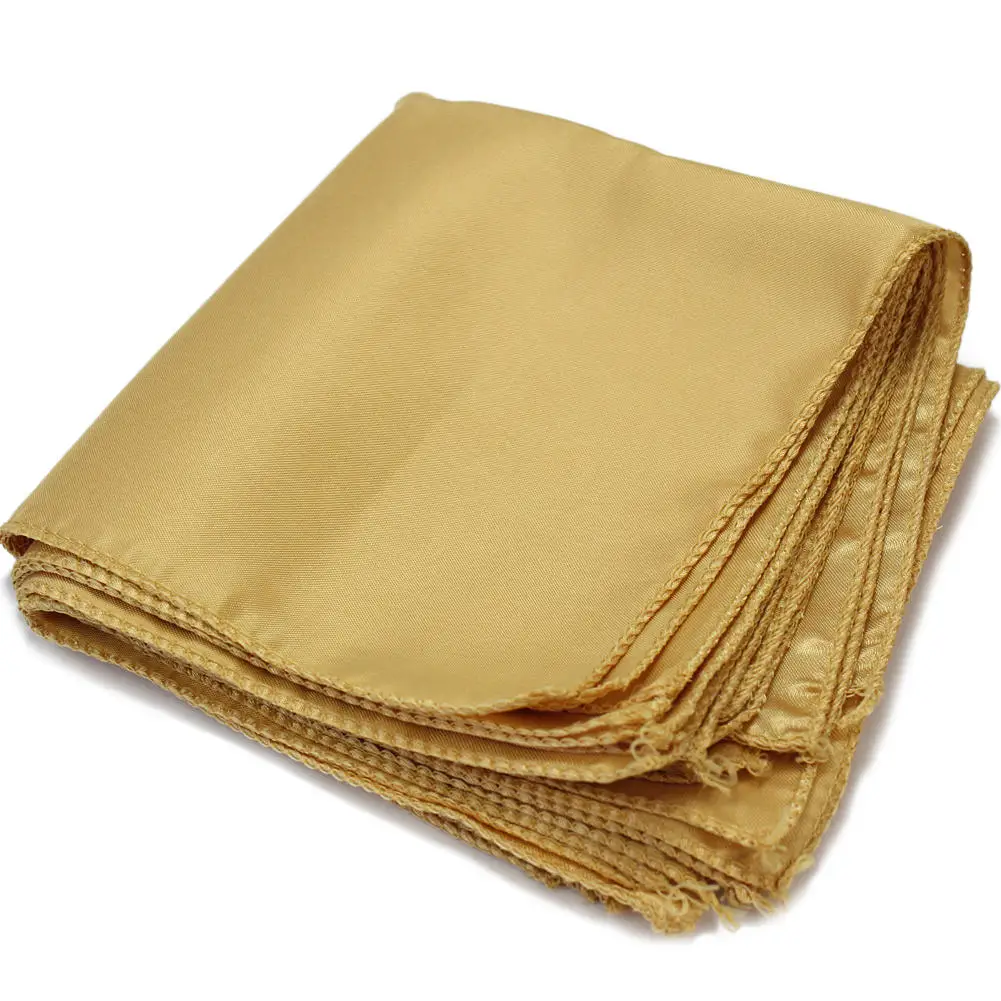 10 шт. салфетки из полиэстера|polyester cloth napkins|cloth napkinsnapkin gold |