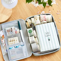 Kawaii Pencil Case Multi-function Large Capacity Pen Box Student Gift Storage Bag Cute Carttoon Ipad Phone School Stationery