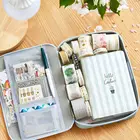 Женская многофункциональная коробка для ручек большой емкости, Студенческая Подарочная сумка для хранения, милый картон, Ipad, телефон, школьные канцелярские принадлежности