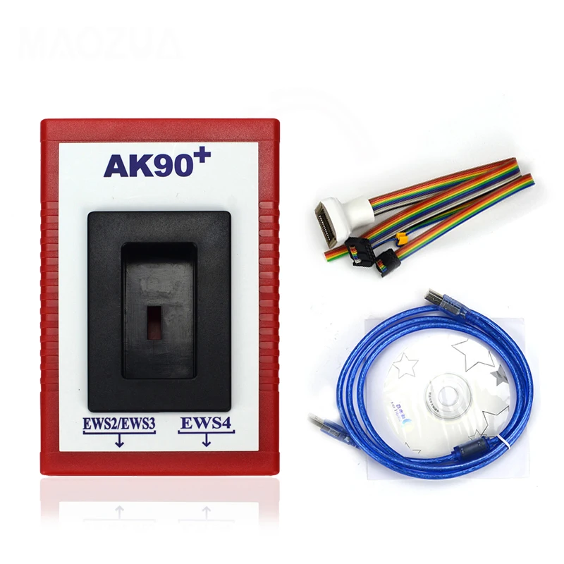 Maozua AK90 + подходит для BMW Ключ Программист Новейшая версия V3.19 EWS AK 90 авто ключ