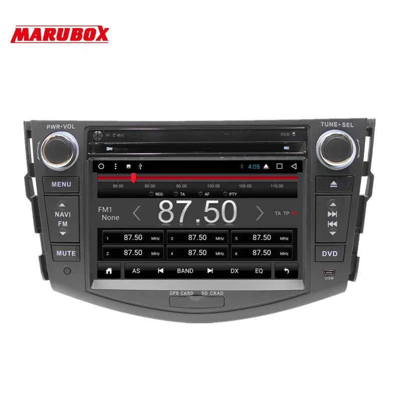 Marubox 7A106DT8 Штатная магнитола для Toyota RAV4 2005 2013 android 7.1.2 Восьмиядерный процессор Cortex A7