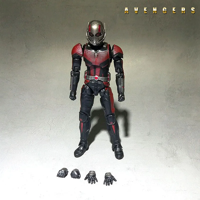 SHF S.H.F Ironman танос Человек-паук Hawkeye Antman Капитан Америка " фигурка свободного кроя и в коробке для выбора коллекции - Цвет: Antman Loose