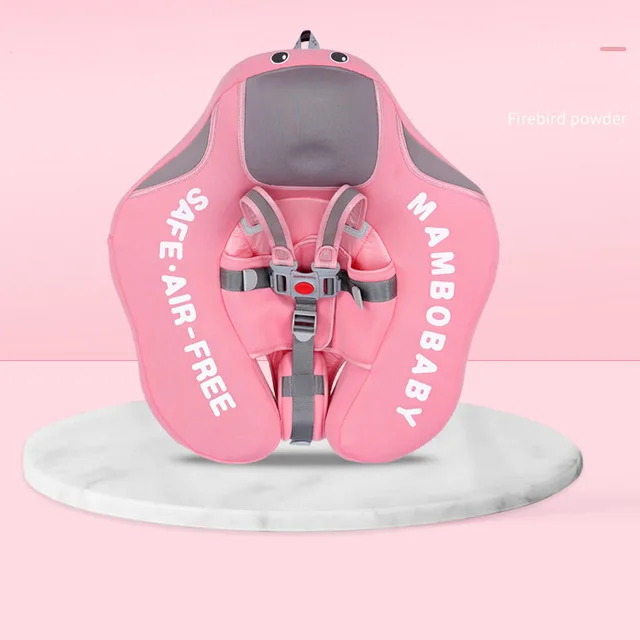 pink UPF 50 Mambo детский плавающий круг для плавания с защитой от ультрафиолета детский плавающий с навесом без необходимости надувной шеи плавающий тренажер для плавания - Цвет: pink