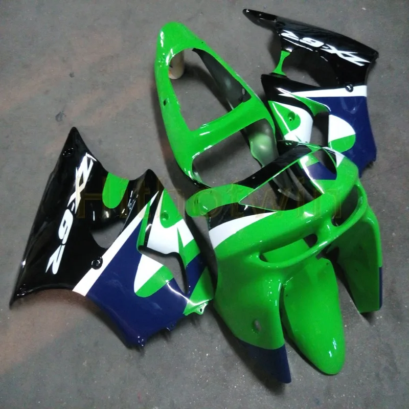 Чехол для мотоцикла ZX6R 636 1998 1999 ZX-6R из АБС-пластика обтекатель + бесплатная болты