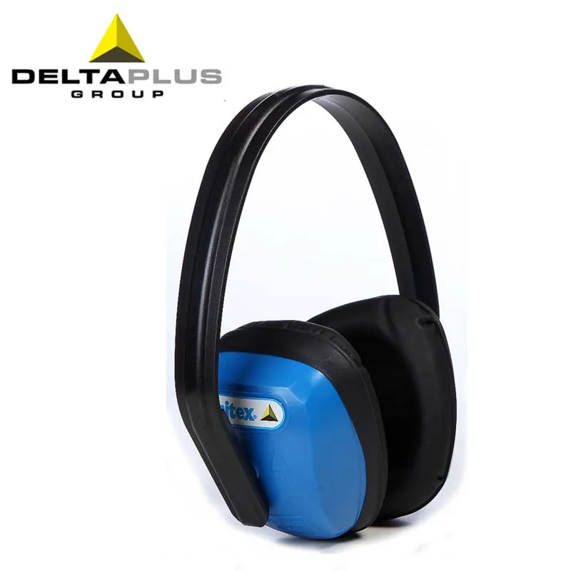Защитные шумоизоляционные наушники DELTAPLUS 28db синие для сна