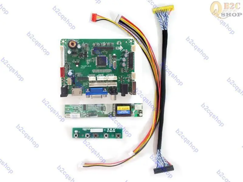 LCD Controller Driver Board Kit for LVDS LED Screen Panel display 1024X768 LQ150X1LHS2 HDMI-compatible+VGA+AV | Электроника