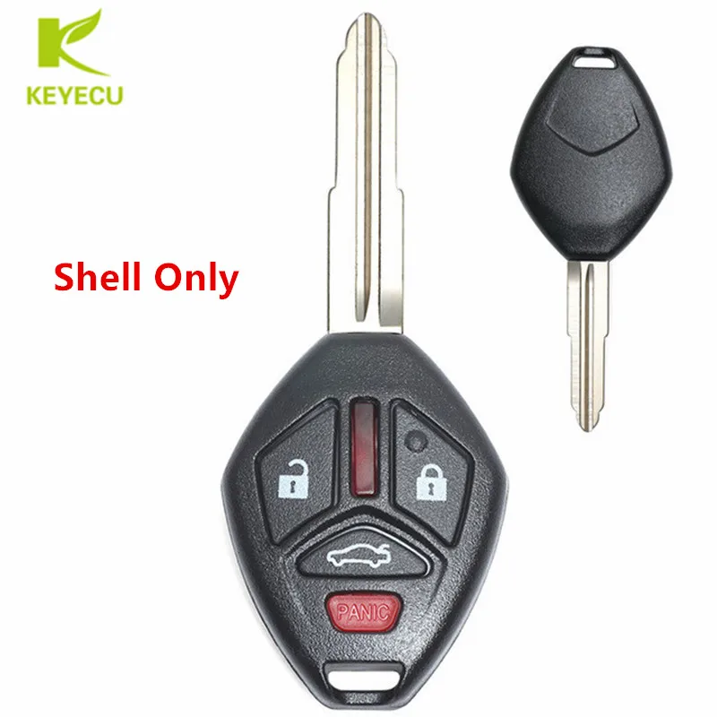 KEYECU запасной чехол для ключей с дистанционным управлением корпус Mitsubishi Eclipse Galant