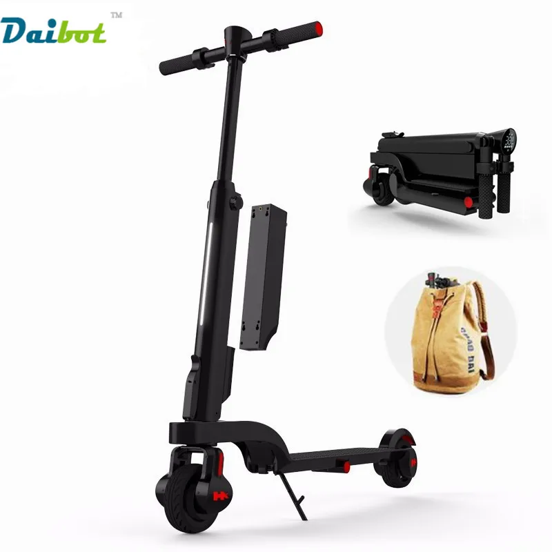 New Folding Electric Skatebaord 2 Wheels electric scooters with Rechargeable Battery Kick Scooter Electric