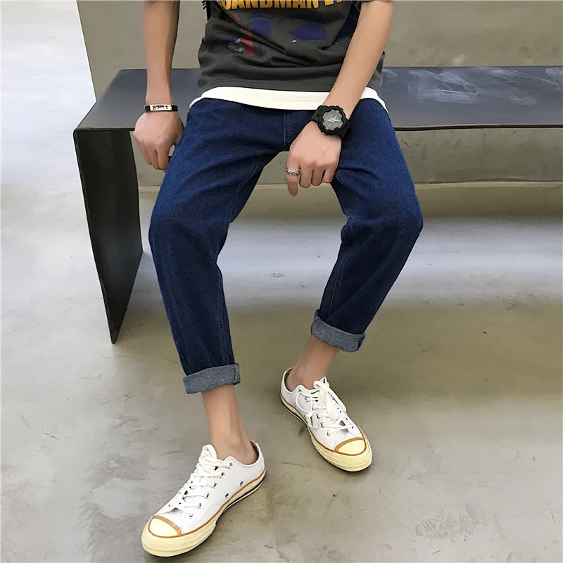 Коллекция 2020 рекомендуемые мужские модные ковбойские повседневные брюки