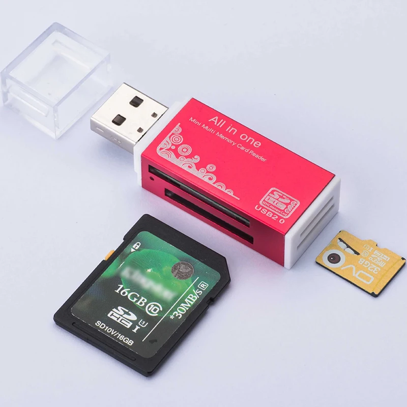 4 в 1 кардридер для Micro SD/TF карт | Мобильные телефоны и аксессуары