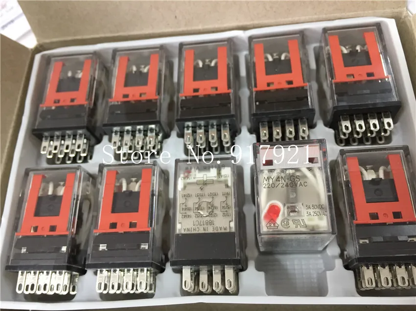 [ZOB] поставка нового оригинального Omron omron Реле 14 футов MY4N J D2 GS DC24 CR AC220V/AC110V 20