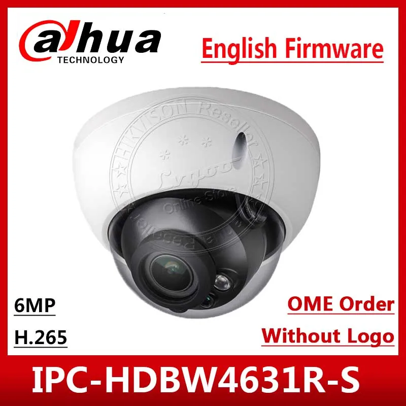 Dahua IPC-HDBW4631R-S HD 6MP IP Камера IK10 IP67 IR30M SD карты интерфейс сигнализации POE заменить