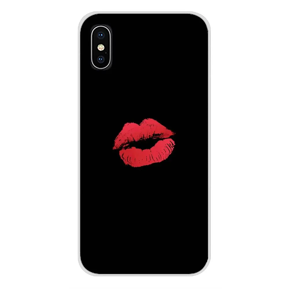 Для Xiaomi Redmi Note 6A MI8 Pro S2 A2 Lite Se MIx 1 Max 2 3 для Oneplus 6T сексуальная девушка красные губы