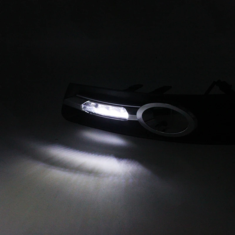 

2Pcs/Pair SUNKIA for VW Passat CC 2009 2010 2011 2012 2013 DRL LED Daytime Running Light Car Styling with Dimming Function