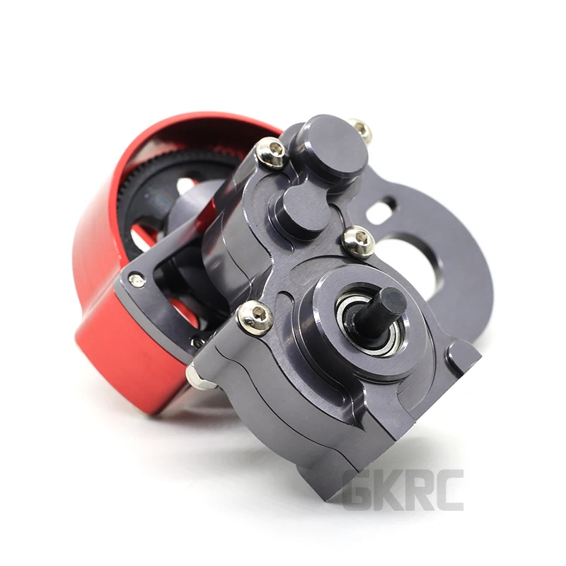 1/10 Rc автомобиль грузовик полностью металлический Собранный коробка передач Tranny