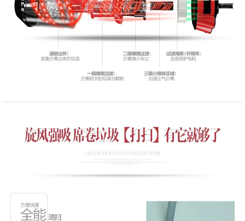 DX178E не поставляет бытовые чистящие средства маленький мини приглушенный пылесос для дома
