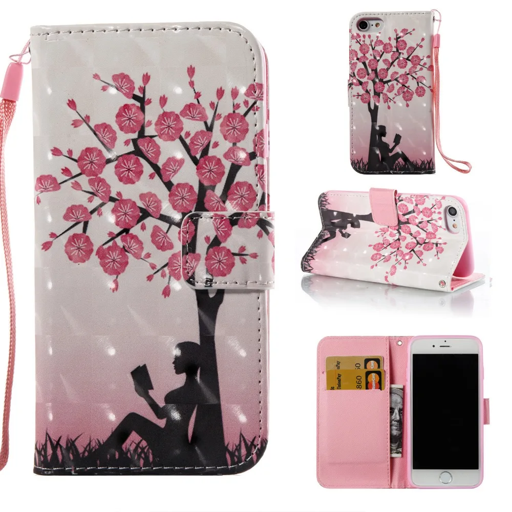 Блестящий чехол бумажник для iPhone 7 8 Plus Plus|phone cases|for iphonecase for phone |